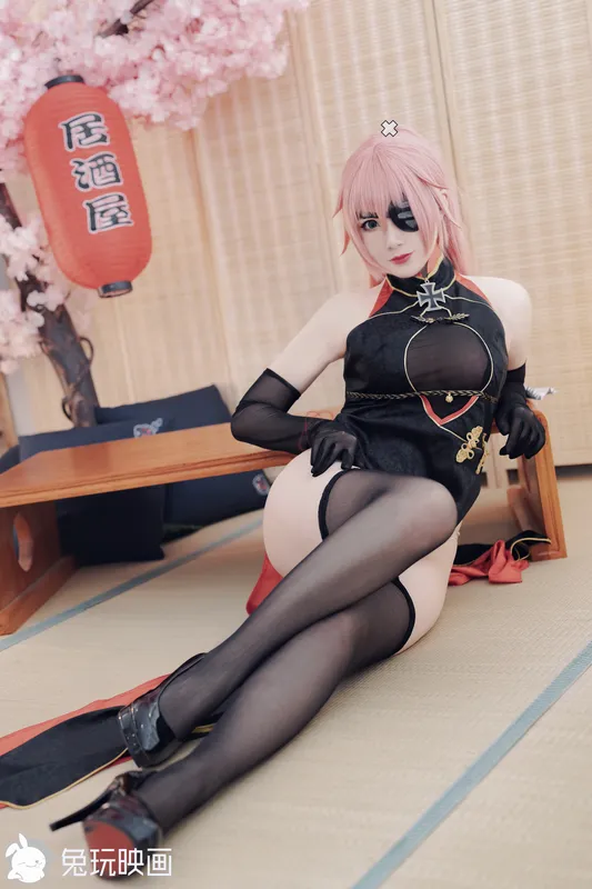 D55.001 大凤和沙恩旗袍 - 兔玩映画